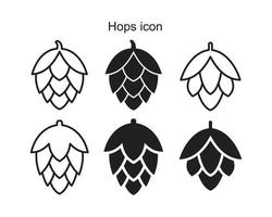 hopfruit icoon van bier en brouwerij icon pack
