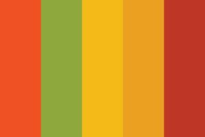 kleurenschema's combinaties paletten. illustratie cmyk-kleuren om af te drukken. vector kleurenpalet