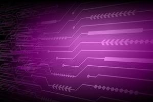 cyber circuit toekomstige technologie concept achtergrond vector