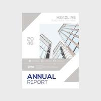 jaarverslag corporate, creative design vector