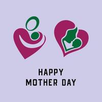 internationale moederdag vector
