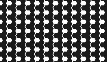 naadloos patroon. herhalend zwart-wit veelhoekmotief. eenvoudig patroonontwerp. kan worden gebruikt voor posters, brochures, ansichtkaarten en andere afdrukbehoeften. vector illustratie