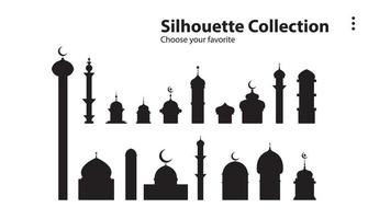 silhouet ramadan kareem plat eid al-fitr illustratie mubarak behang hari raya aidilfitri kunst vector