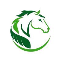 paarden logo ontwerp vectorillustratie vector