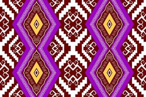 geometrische etnische oosterse traditionele pattern.figure tribal borduurwerk style.design voor behang, kleding, verpakking, stof, vectorillustratie vector