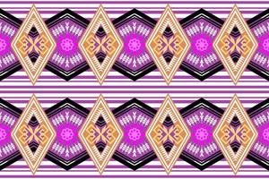 geometrische etnische oosterse traditionele pattern.figure tribal borduurwerk style.design voor behang, kleding, verpakking, stof, vectorillustratie vector