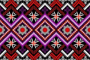 geometrische etnische oosterse traditionele pattern.figure tribal borduurwerk style.design voor behang, kleding, verpakking, stof, vectorillustratie vector