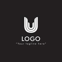 eerste letter logo. bruikbaar voor bedrijfs- en merklogo's. platte vector logo ontwerpsjabloon element