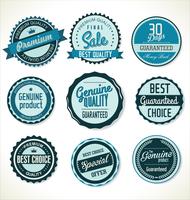 Retro vintage badges en labels-collectie vector