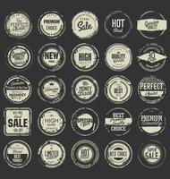 Retro vintage badges en labels-collectie vector