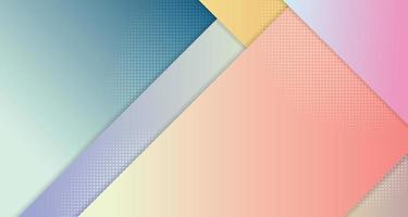 abstracte kleur voor de kleurovergang sjabloon set lijn met halftone ontwerp achtergrond. illustratie vector eps10