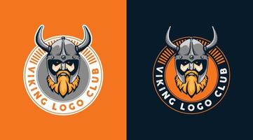 Viking-logo ontwerp vector