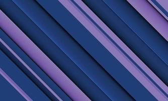abstracte blauwe en paarse overlappende lijnen met schaduw. vector