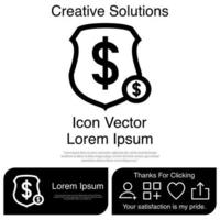 schild dollar pictogram vector eps 10