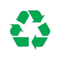 recycle symbool iconen vector design