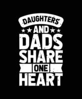 beste papa-beletteringcitaat voor t-shirtontwerp vector