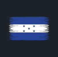 Honduras vlag penseelstreken. nationale vlag vector
