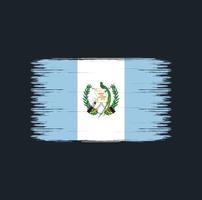 guatemala vlag penseelstreken. nationale vlag vector