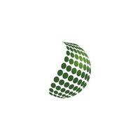 3D digitale wereldbol logo ontwerp. pictogram vectorillustratie. dit logo is geschikt voor wereldwijde bedrijfswereldtechnologieën en media- en publiciteitsbureaus vector