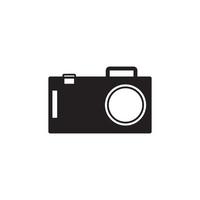 camera pictogram vector logo. fotografie pictogrammen instellen. beveiligingscamera icoon. foto- en videopictogram