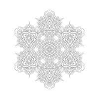 elegante mandala-vector voor ontwerp vector