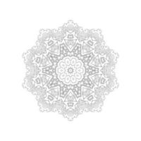 elegant lijntekeningen mandala-ontwerp vector