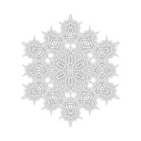 mooie mandala-vector voor ontwerp vector