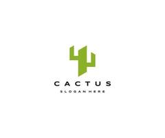 cactus logo pictogram ontwerpsjabloon vector