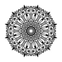 handgetekende mandala. decoratie in etnische oosterse doodle sieraad. vector