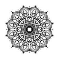 handgetekende mandala. decoratie in etnische oosterse doodle sieraad. vector