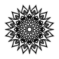 handgetekende mandala. decoratie in etnische oosterse doodle sieraad. vector