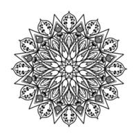 handgetekende mandala. decoratie in etnische oosterse doodle sieraad. vector