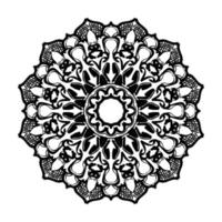 handgetekende mandala. decoratie in etnische oosterse doodle sieraad. vector