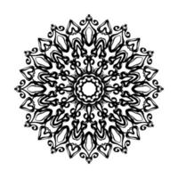 handgetekende mandala. decoratie in etnische oosterse doodle sieraad. vector