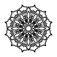 handgetekende mandala. decoratie in etnische oosterse doodle sieraad. vector