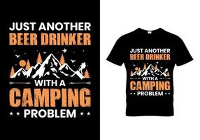 man vrouw camping vector