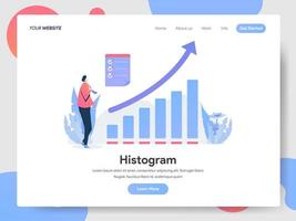 Histogram Illustratie Concept vector