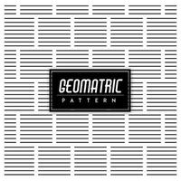 Zwart-wit geomatric naadloze patroon achtergrond vector