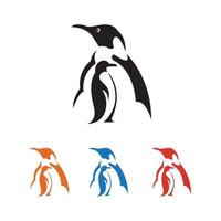 pinguïn logo afbeelding vector