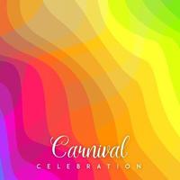 Coloful Vector Barnival Celebration Achtergrond