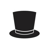hoed pictogram sjabloon zwarte kleur bewerkbaar. hoed pictogram symbool platte vectorillustratie voor grafisch en webdesign. vector