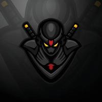 gamer mascotte logo ontwerp vector