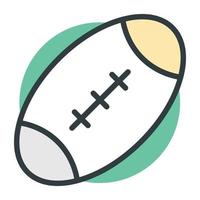 trendy rugbyconcepten vector