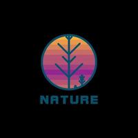 natuurlijke boom logo vector