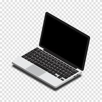 isometrische laptop. vector 3d isometrische laptopcomputer. vector illustratie