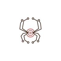 spin logo pictogram ontwerp concept sjabloon illustratie vector