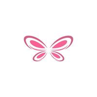 vlinder pictogram logo ontwerp concept sjabloon illustratie vector