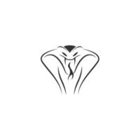 slang pictogram logo vector ontwerpsjabloon