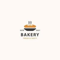 bakkerij logo pictogram teken symbool ontwerp vector