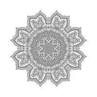 elegante lijntekeningen mandala vector voor ontwerp